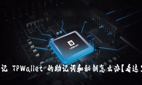 忘记 TPWallet 的助记词和秘钥怎么办？看这里！